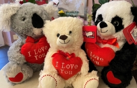 I Love you Teddy Bear selection