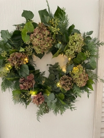 Luxury Christmas Wreath Workshop Thursday 5th December 6:30pm to 9:pm